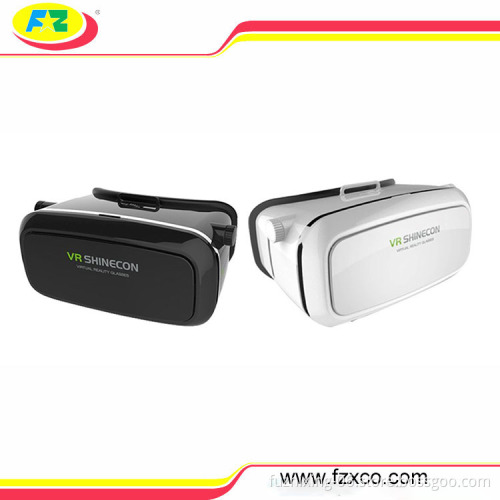 Factory Price White/Black VR Shinecon 3D Glasses for Smartphone